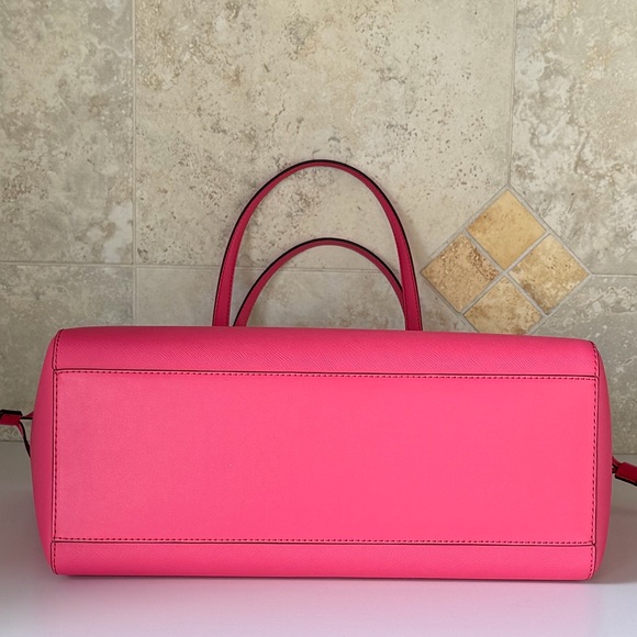 Michael Kors Voyager LG Multifunction Tote Shoulder Bag Hibiscus - Picture 7 of 14